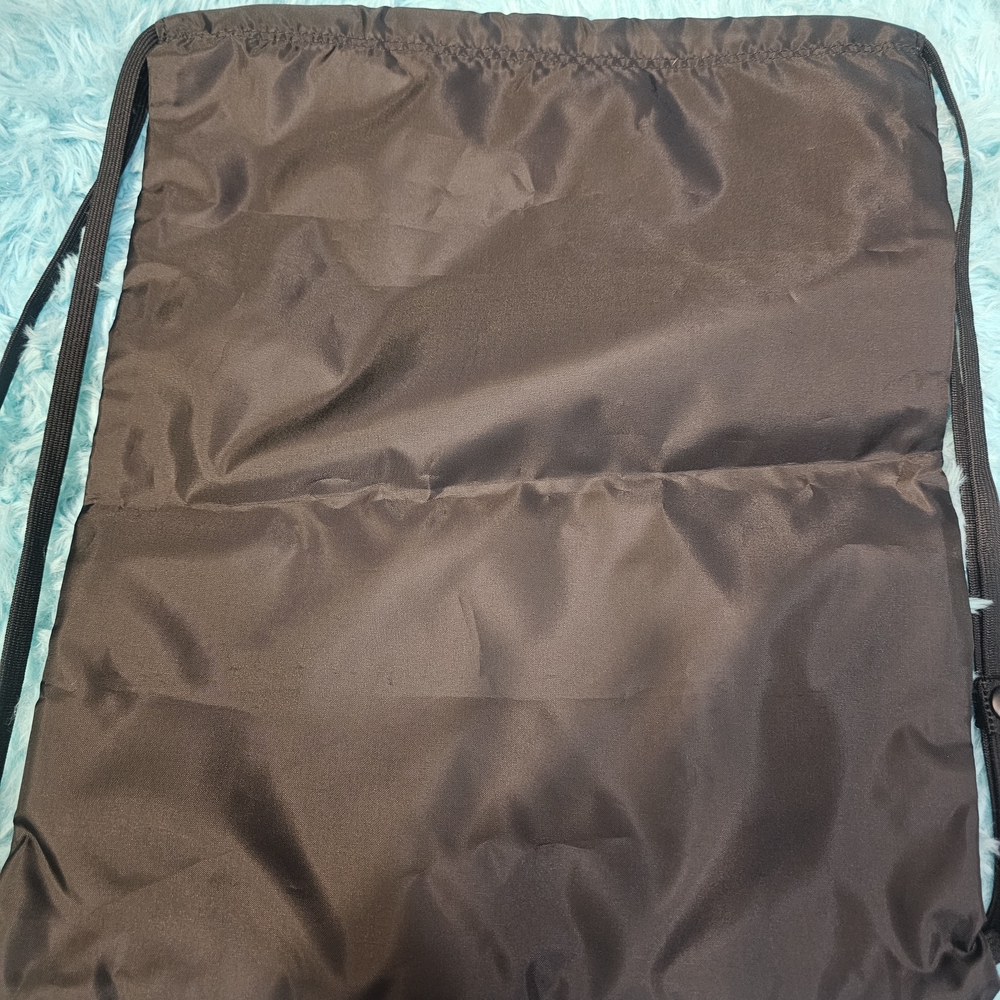 Black Drawstring Backpack - Picture 2 of 2